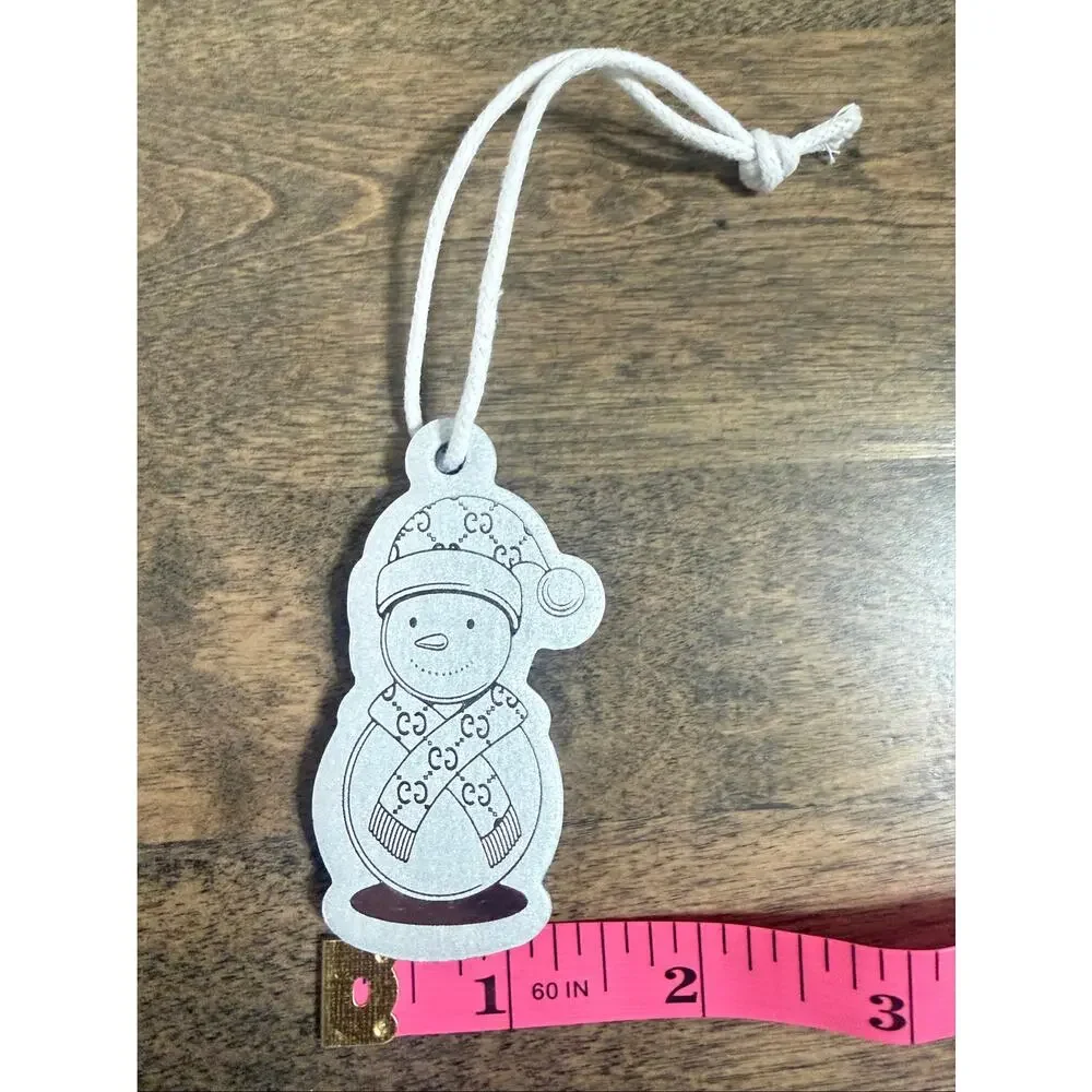 Gucci 2024 Holiday Advent Calendar Snowman Ornament NWOT